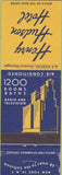 Matchbook Cover - Henry Hudson Hotel