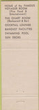 Matchbook Cover - Henry Hudson Hotel