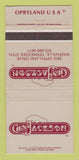 Matchbook Cover - Gen Jackson Nashville TN Opryland WEAR 30 Strike