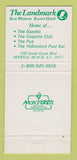 Matchbook Cover - The Gazebo Restaurant Myrtle Beach SC 30 Strike