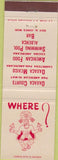 Matchbook Cover - Oaxaco Mexico Motel Restaurant
