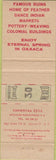 Matchbook Cover - Oaxaco Mexico Motel Restaurant