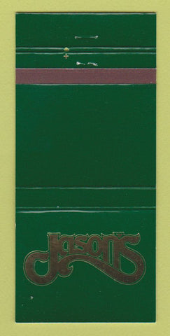 Matchbook Cover - Jason's Irondequoit NY 30 Strike