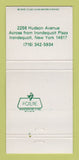 Matchbook Cover - Jason's Irondequoit NY 30 Strike