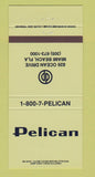 Matchbook Cover - Pelican Restaurant Miami Beach FL 30 Strike