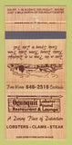 Matchbook Cover - Ogunquit Lobster Pound Restaurant ME 30 Strike