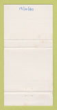 Matchbook Cover - Golden Plate Restaurant Pembroke ON WEAR 30 Strike