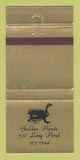 Matchbook Cover - Golden Ponds 30 Strike