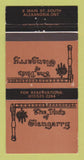 Matchbook Cover - Hub of Glengarry Alexandria ON 30 Strike
