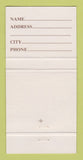 Matchbook Cover - JR's Country Parlour London ON 30 Strike
