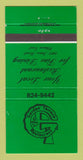 Matchbook Cover - Garden Terrace Restaurant Ottawa ON 30 Strike