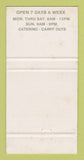 Matchbook Cover - Joseph's Restaurant Birmingham MI 30 Strike