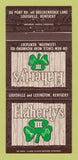 Matchbook Cover - Flaherty's Restaurant Louisville KY 30 Strike