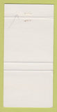 Matchbook Cover - Le Grande Maison Restaurant Caraquet Acadie QC 30 Strike