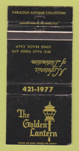 Matchbook Cover - The Golden Lantern Long Beach CA WEAR 30 Strike