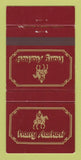 Matchbook Cover - Harry Starke's Restaurant Kansas City MO 30 Strike