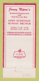 Matchbook Cover - Jarry Nipon's Restaurant San Francisco cA 30 Strike