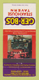 Matchbook Cover - Ger Bos Steak House Smiths Falls ON 30 Strike