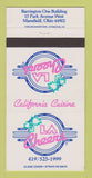Matchbook Cover - LA Cheers Mansfield OH 30 Strike