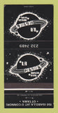 Matchbook Cover - La Cosmos Disco Bar Ottawa ON 30 Strike