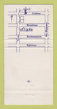 Matchbook Cover - La Bagatelle French Restaurant Toronto ON 30 Strike