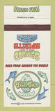 Matchbook Cover - Fish Tale Restaurant Long Beach CA 30 Strike