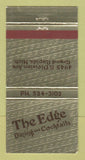 Matchbook Cover - The Edge Restaurant Grand Rapids MI WEAR 30 Strike