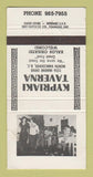 Matchbook Cover - Kypriaki Taverna Vancouver BC Greek WEAR 30 Strike