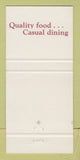 Matchbook Cover - Harrigan's Restaurant WEAR 30 Strike