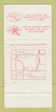 Matchbook Cover - Johnny's Restaurant McLean VA Bethesda MD 30 Strike
