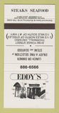 Matchbook Cover - Eddy's Restaurant Thornhill ON 30 Strike