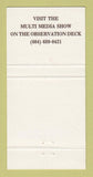 Matchbook Cover - Harbour House Restaurant Vancouver BC 30 Strike