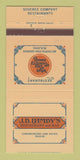 Matchbook Cover - JB Hamby's Restaurant Dallas TX 30 Strike