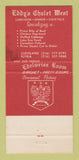 Matchbook Cover - Eddy's Chalet West North Ridgeville OH 30 Strike