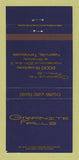 Matchbook Cover - Granite Falls Nashville TN 30 Strike
