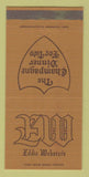 Matchbook Cover - Eddie Webster's Restaurant Bloomington MN 30 Strike