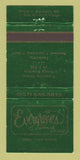 Matchbook Cover - Evergreens Restaurant Ogunquit ME WEAR 30 Strike