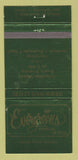 Matchbook Cover - Evergreens Restaurant Ogunquit ME 30 Strike