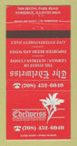 Matchbook Cover - The Edelweiss Restaurant Norridge IL 30 Strike