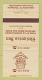 Matchbook Cover - Edelweiss Inn Norridge IL 30 Strike