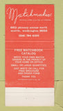 Matchbook Cover - Joker Day Nite Restaurant Seattle WA Omelette House 30 Strike
