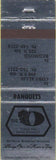 Matchbook Cover - Big O Restaurant Redmond CA