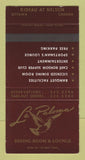 Matchbook Cover - La Paloma Restaurant Ottawa ON SAMPLE 30 Strike