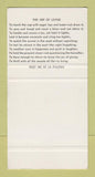Matchbook Cover - La Paloma Restaurant Ottawa ON SAMPLE 30 Strike