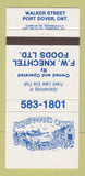 Matchbook Cover - Fisherman's Catch Bar Restaurant Port Dover ON 30 Strike