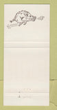 Matchbook Cover - Hog's Breath Inn Carmel CA Clint Eastwood 30 Strike