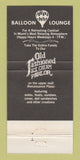Matchbook Cover - International Food Bazaar Miami FL 30 Strike