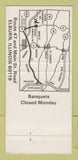 Matchbook Cover - Fishermen's Inn Elburn IL 30 Strike