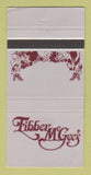 Matchbook Cover - Fibber McGee's Oakville ON 30 Strike