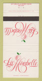 Matchbook Cover - La Mirabelle Metairie LA 30 Strike